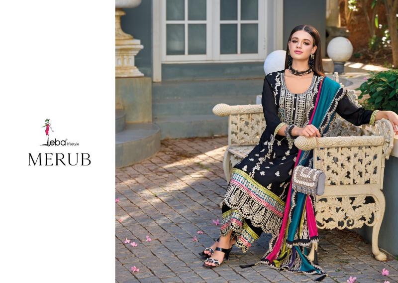 Eba Merub Chinon Readymade Salwar Kameez Wholesale catalog