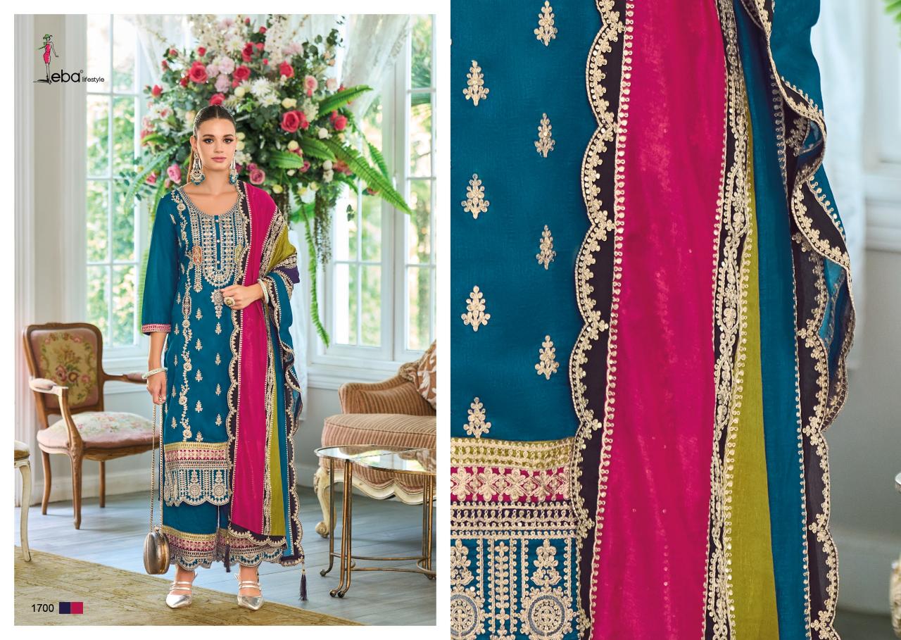 Eba Rayana Chinon Readymade Salwar Kameez Wholesale catalog