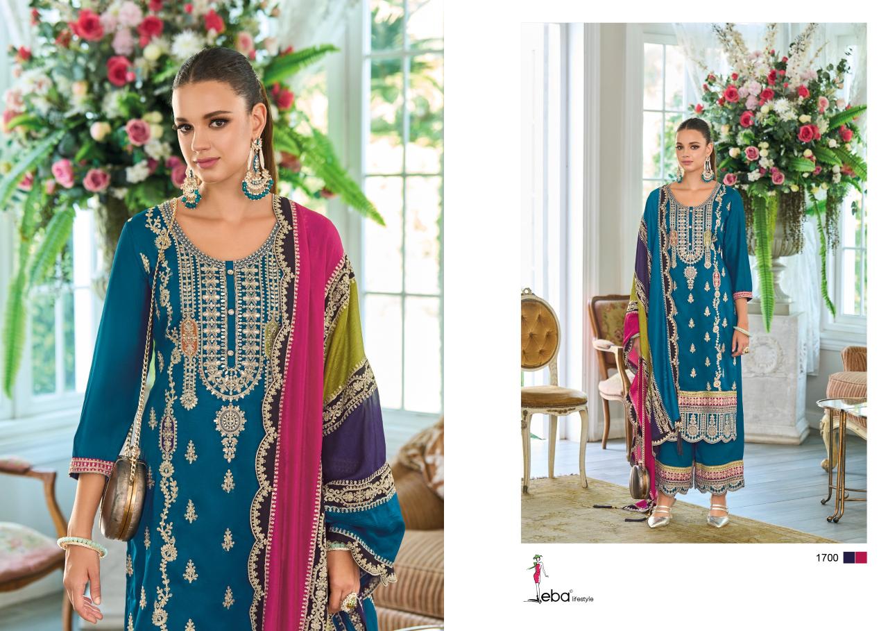 Eba Rayana Chinon Readymade Salwar Kameez Wholesale catalog