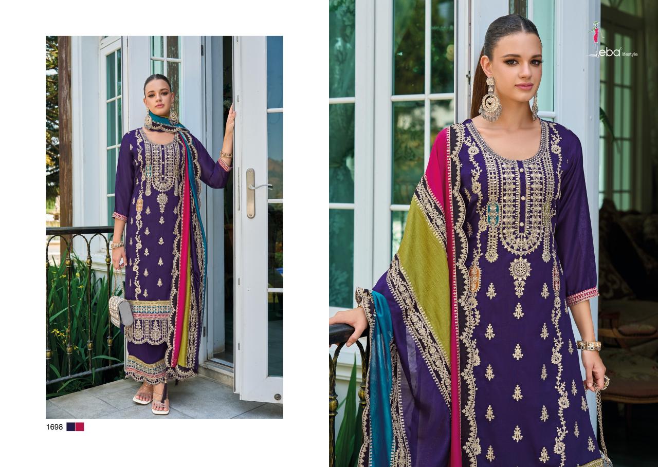 Eba Rayana Chinon Readymade Salwar Kameez Wholesale catalog
