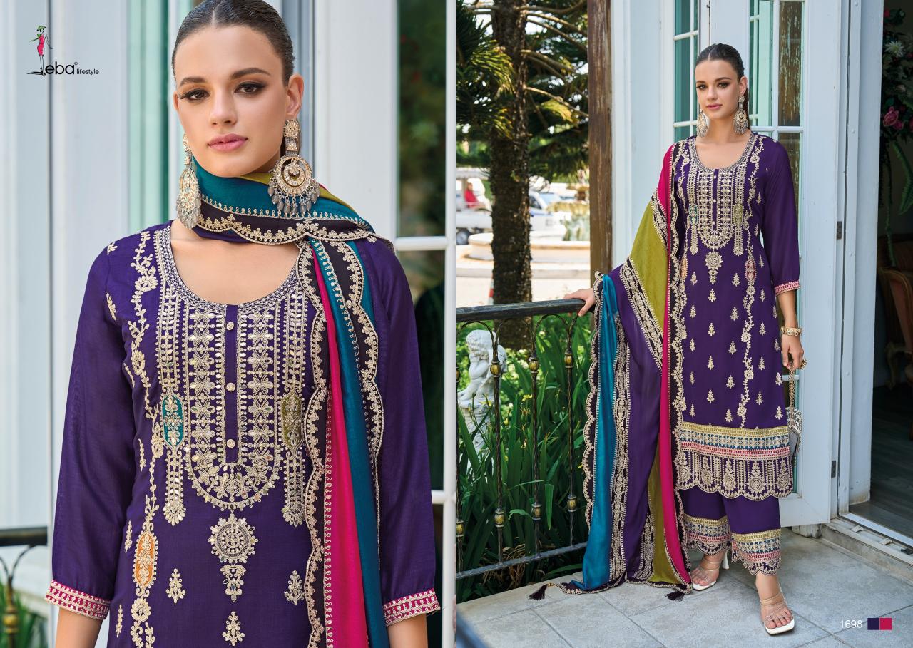 Eba Rayana Chinon Readymade Salwar Kameez Wholesale catalog