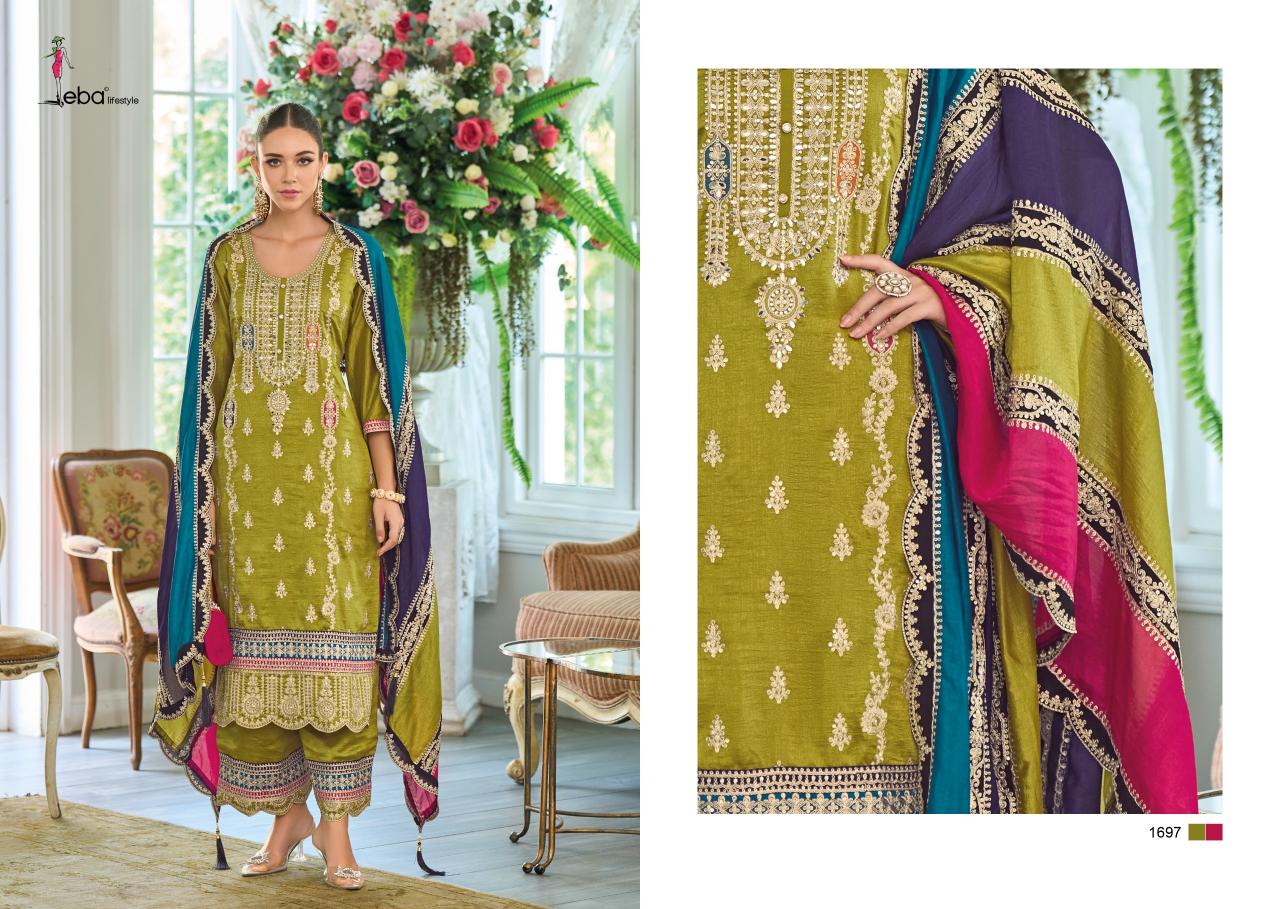 Eba Rayana Chinon Readymade Salwar Kameez Wholesale catalog