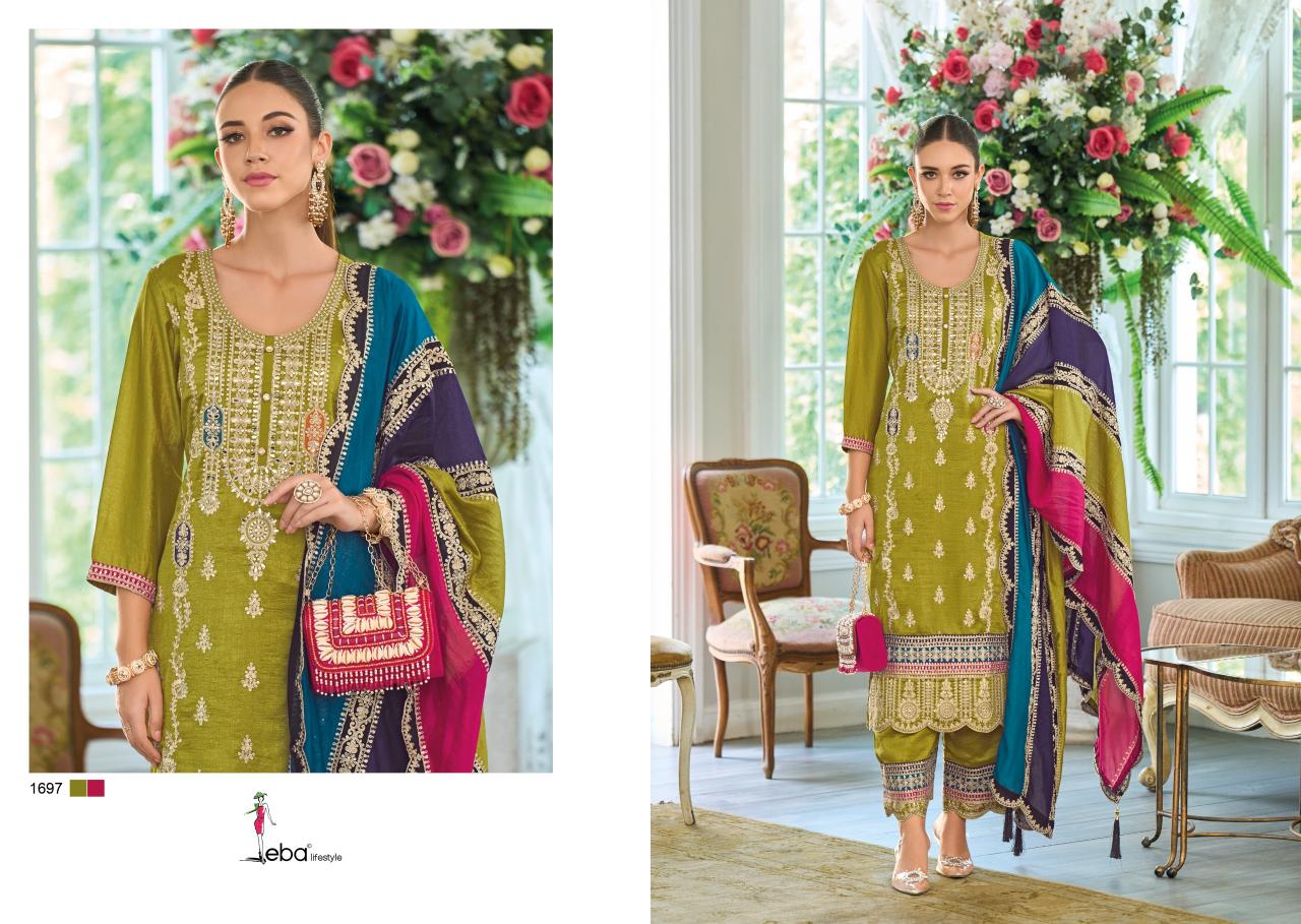 Eba Rayana Chinon Readymade Salwar Kameez Wholesale catalog