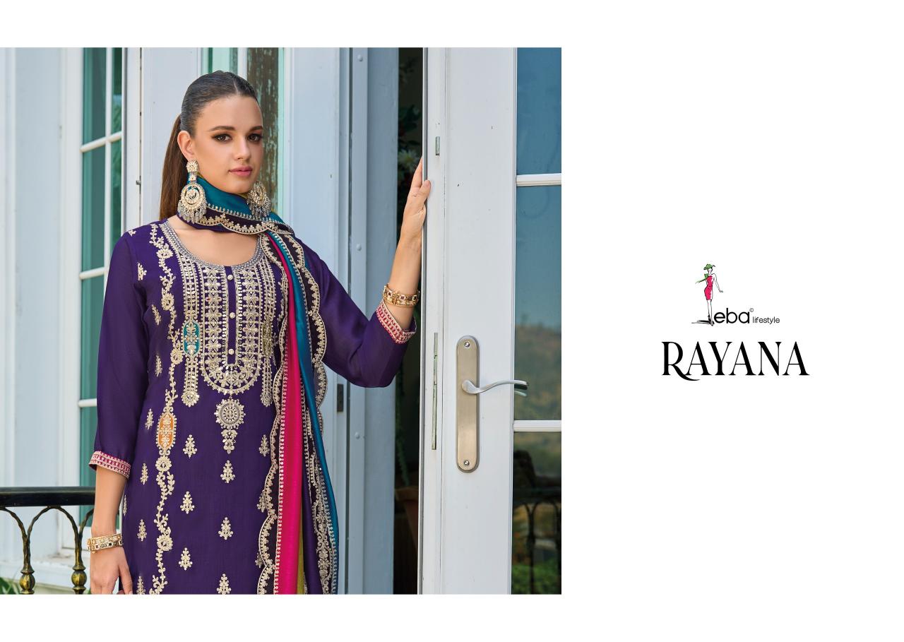 Eba Rayana Chinon Readymade Salwar Kameez Wholesale catalog