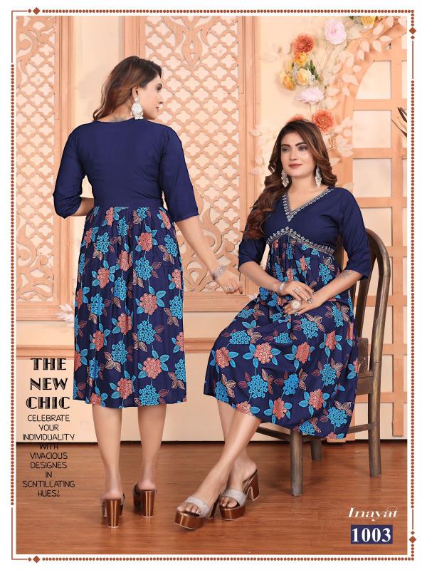 FASHION TALK INAYAT Anarkali Kurtis Wholesale Catalog