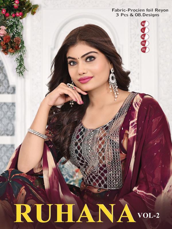 FASHION TALK RUHANA VOL 2 Kurti Wholesale Catalog