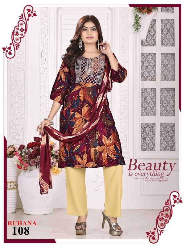 FASHION TALK RUHANA VOL 2 Kurti Wholesale Catalog