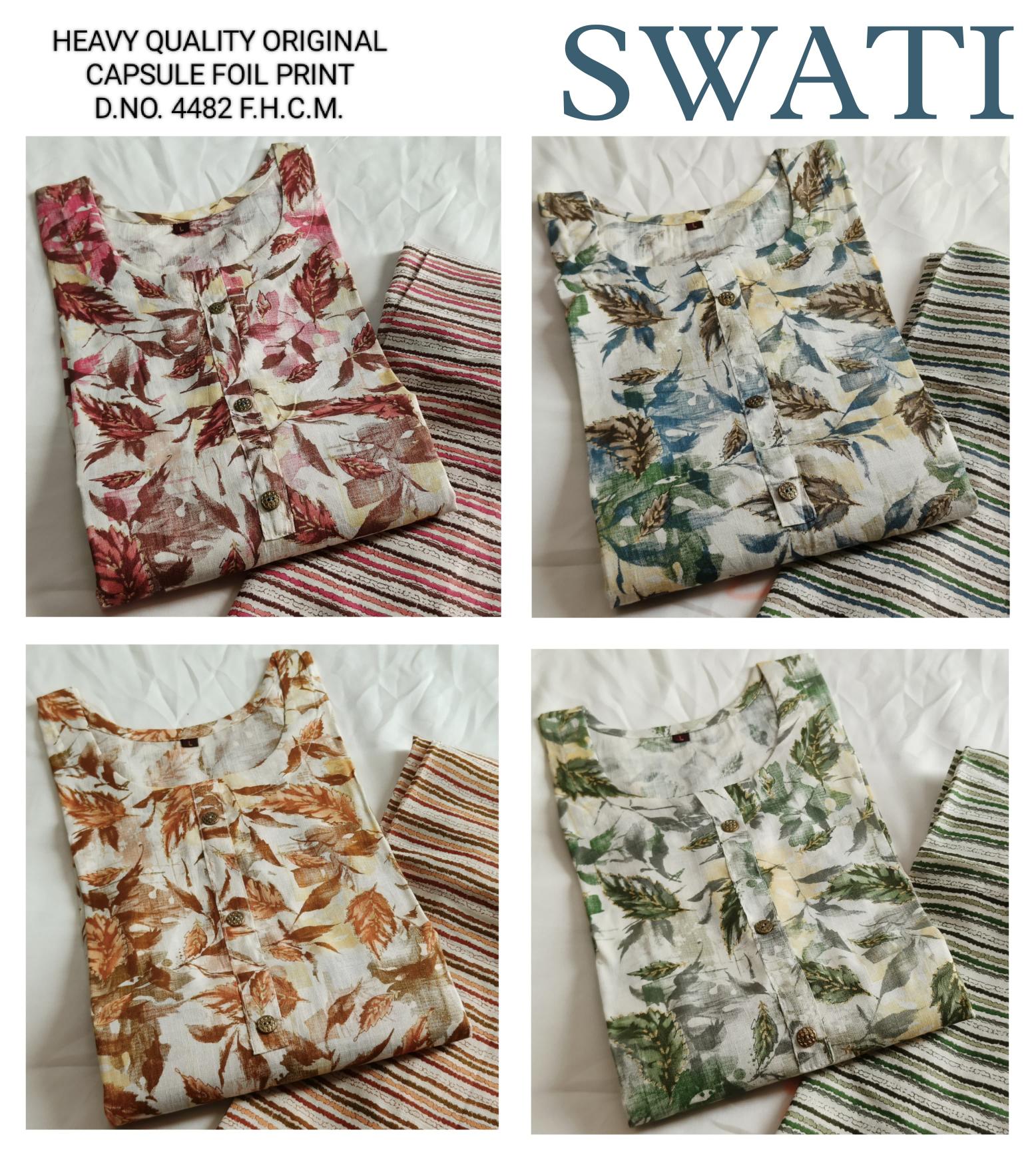 FASHION TALK SWATI 4482 Kurti India Wholesale Catalog