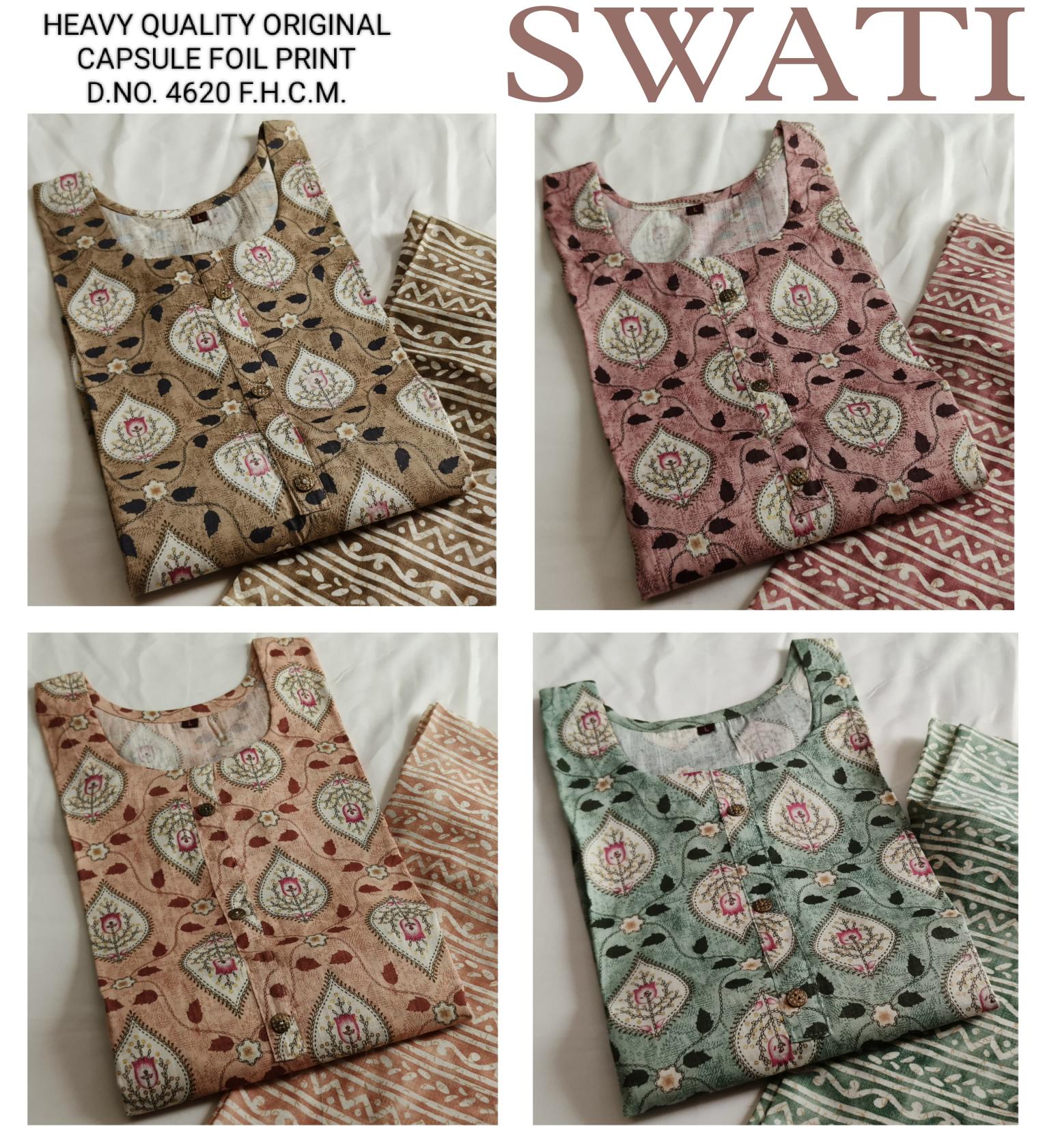 FASHION TALK SWATI 4620 Kurti India Wholesale Catalog