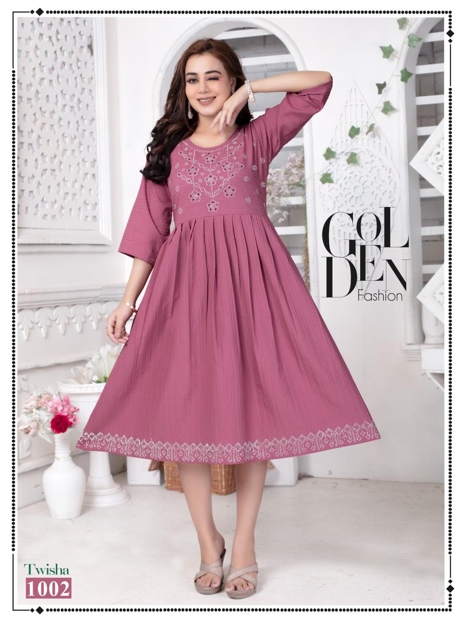 Fashion Talk Twisha Kurtis Wholesale Catalog