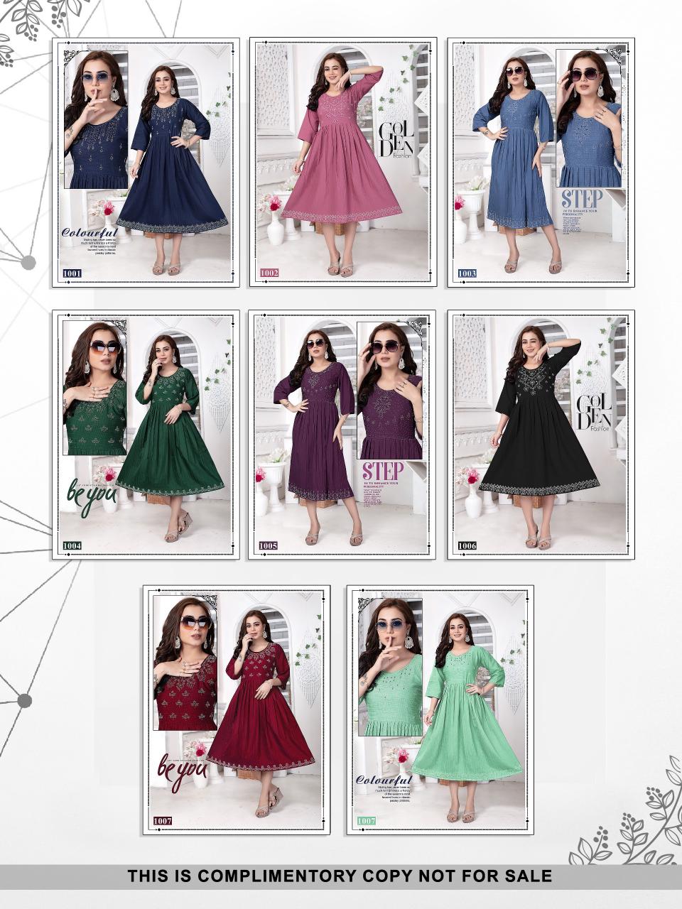 Fashion Talk Twisha Kurtis Wholesale Catalog