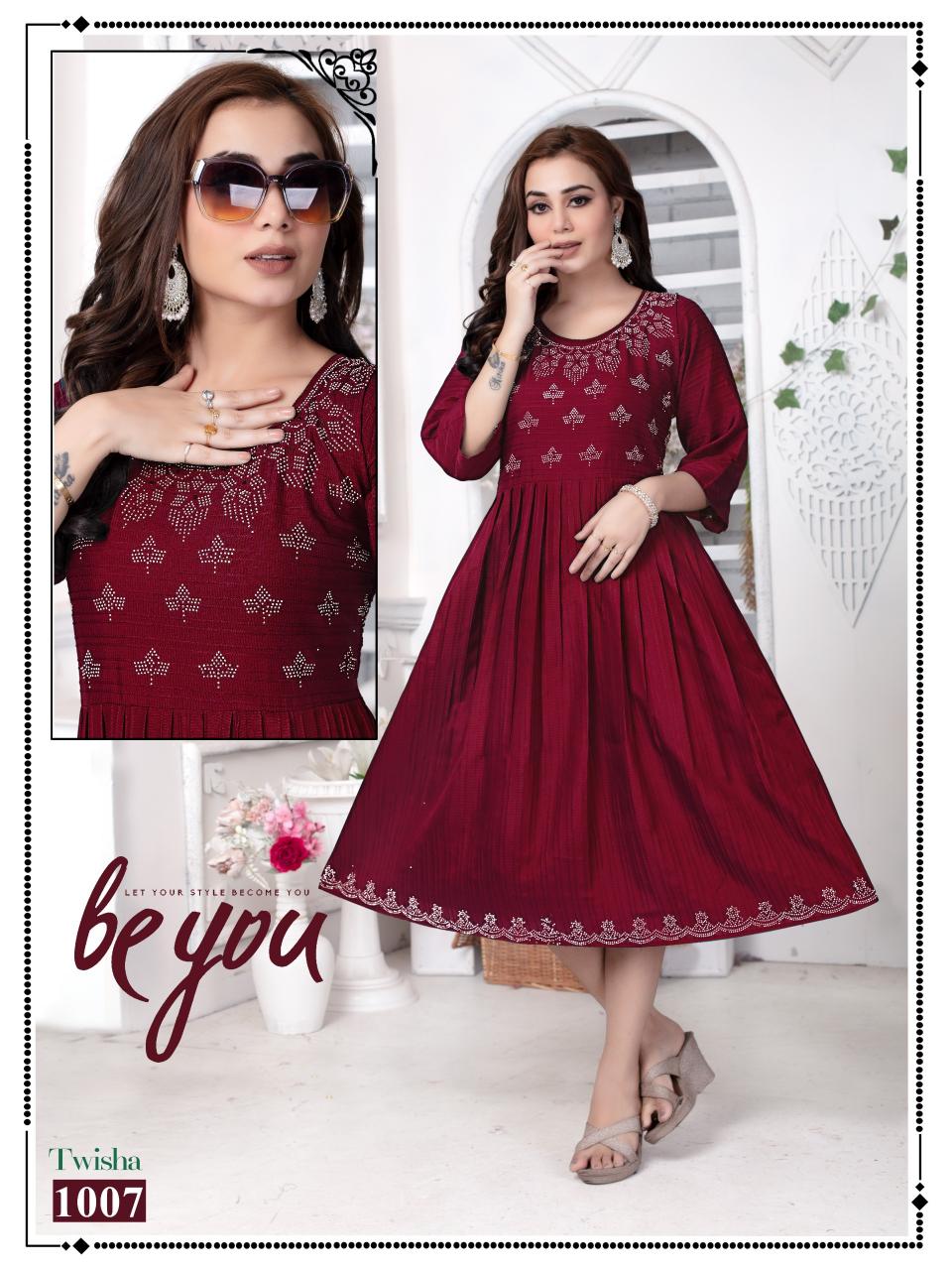 Fashion Talk Twisha Kurtis Wholesale Catalog