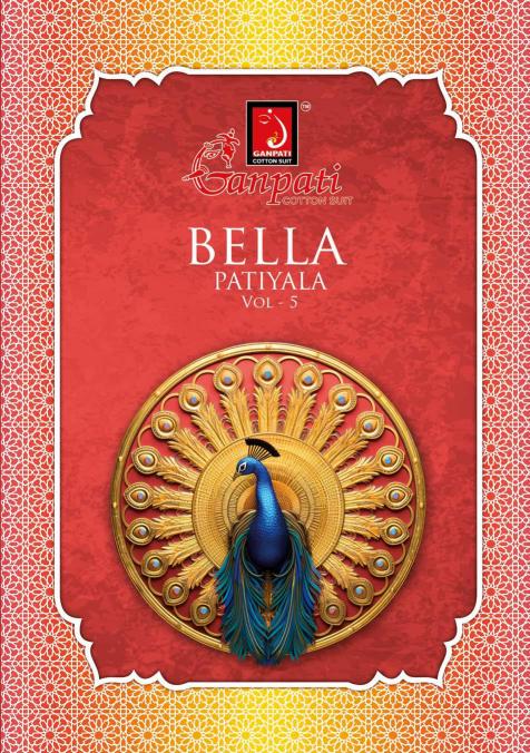 Ganpati Bella Patiyala Vol-5 – Dress Material - Wholesale Catalog
