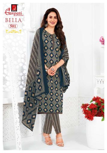 Ganpati Bella Vol-5 – Kurti Pant With Dupatta - Wholesale Catalog
