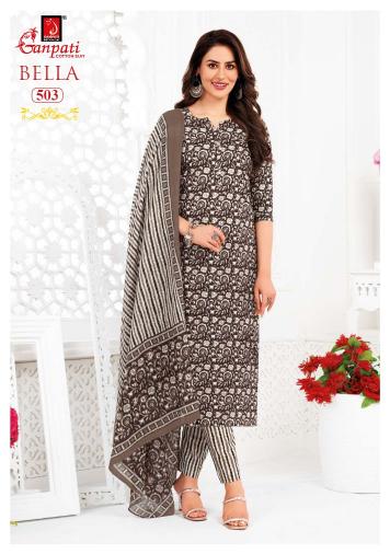 Ganpati Bella Vol-5 – Kurti Pant With Dupatta - Wholesale Catalog