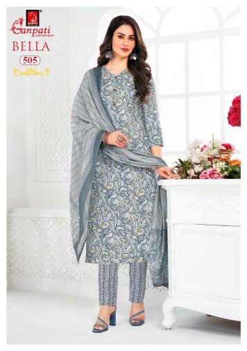 Ganpati Bella Vol-5 – Kurti Pant With Dupatta - Wholesale Catalog
