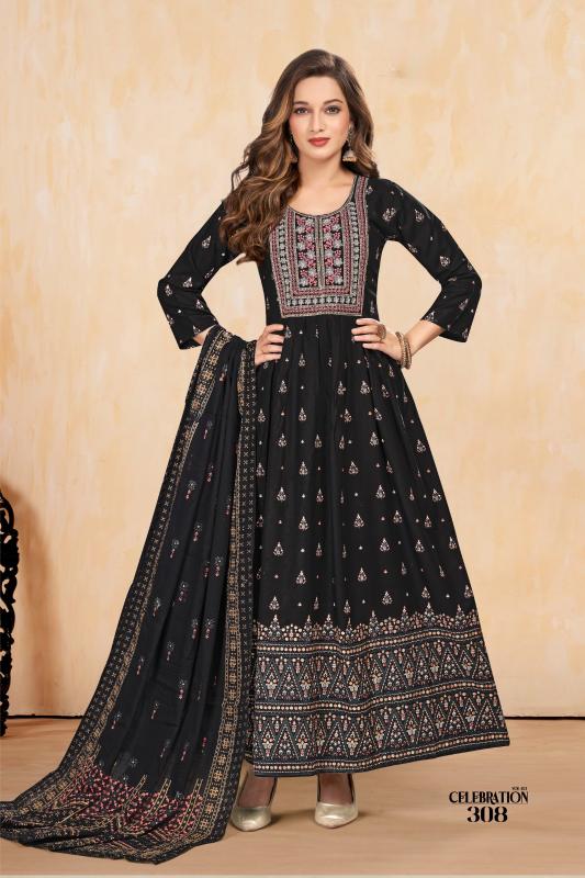 GOLDEN CELEBRATION VOL.3 Full Sleeve Kurtis Online India Wholesale Catalog