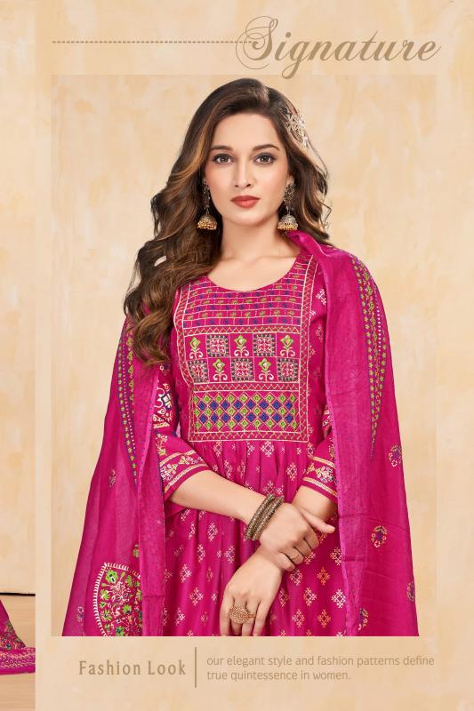GOLDEN CELEBRATION VOL.3 Full Sleeve Kurtis Online India Wholesale Catalog