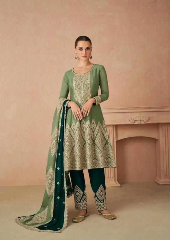 Gulkayra GUZARISH Real Chinon Salwar Kameez Wholesale Catalog 