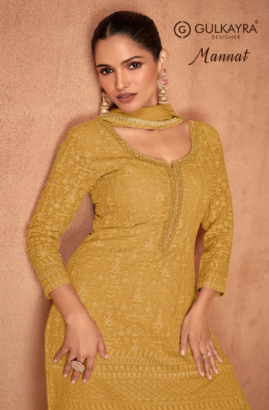 Gulkayra Mannat 7496 Series Designer Salwar Kameez Wholesale Catalog