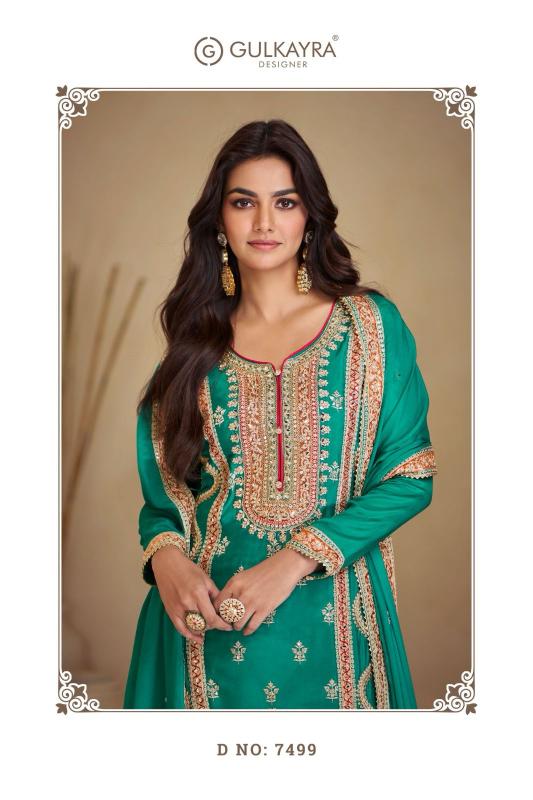 Gulkayra Vaani Vol 3 Unstitched Salwar Suit Wholesale Catalog 