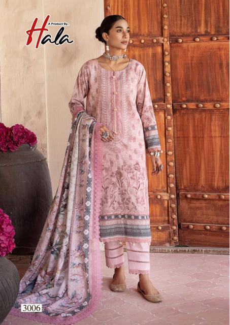 Hala Ramsha Vol 3 Dress Material Wholeslae Catalog