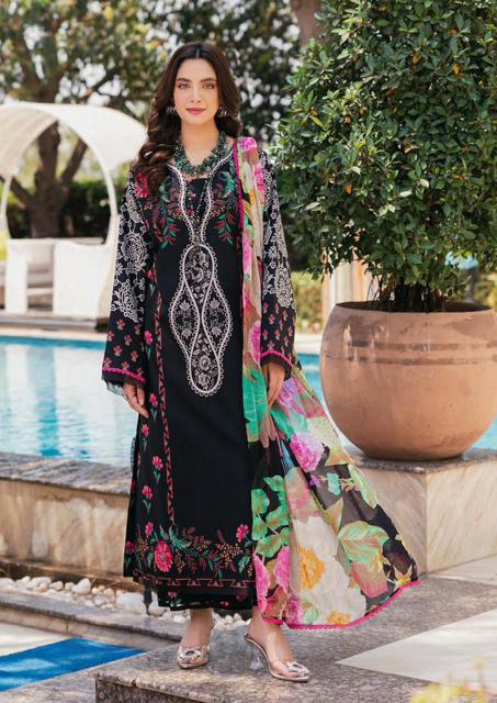 Hala Ramsha Vol 3 Dress Material Wholeslae Catalog