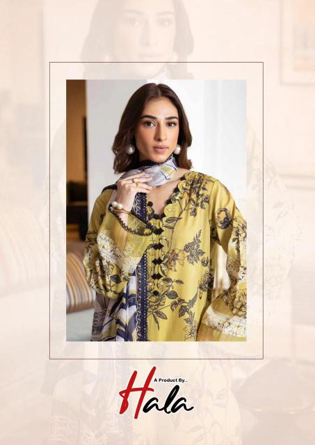 Hala Ramsha Vol 3 Dress Material Wholeslae Catalog