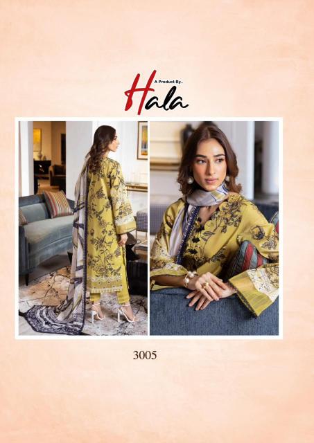 Hala Ramsha Vol 3 Dress Material Wholeslae Catalog