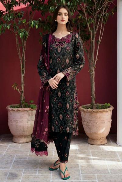 Hazzel 0114 Cotton Dupatta Pakistani Wholesale Catalog