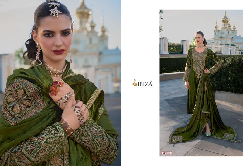 Ibiza Nazakat Velvet Salwar Kameez Wholesale Catalog