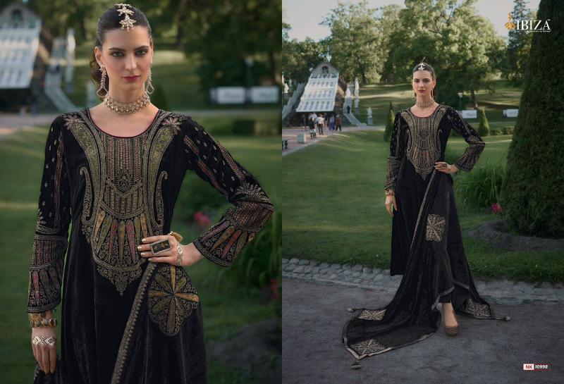 Ibiza Nazakat Velvet Salwar Kameez Wholesale Catalog