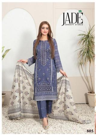 Jade Bin Saeed Vol 8 Heavy Cotton Luxury Dress Material Wholesale Catalog