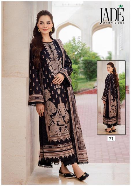 Jade Chevron Vol 8 Cotton Dress Material  Wholesale Catalog