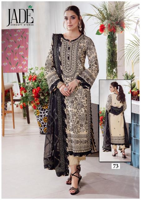 Jade Chevron Vol 8 Cotton Dress Material  Wholesale Catalog