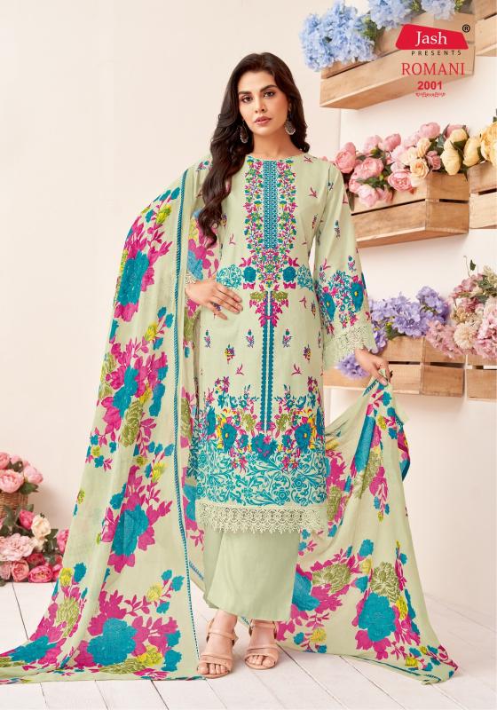 Jash Romani Vol 2 Cotton Dress Material Wholesale Catalog