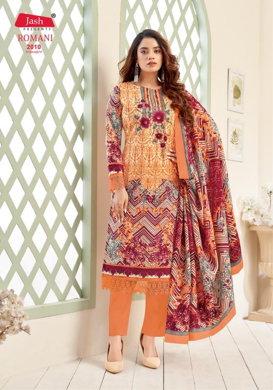 Jash Romani Vol 2 Cotton Dress Material Wholesale Catalog