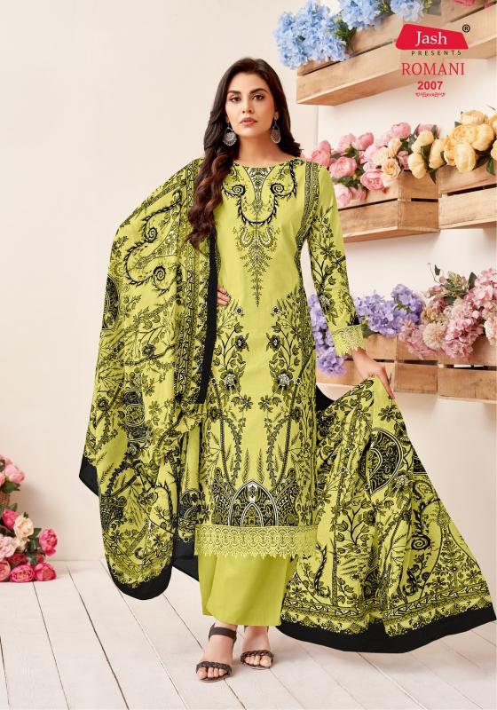 Jash Romani Vol 2 Cotton Dress Material Wholesale Catalog