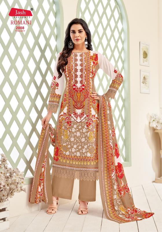 Jash Romani Vol 2 Cotton Dress Material Wholesale Catalog