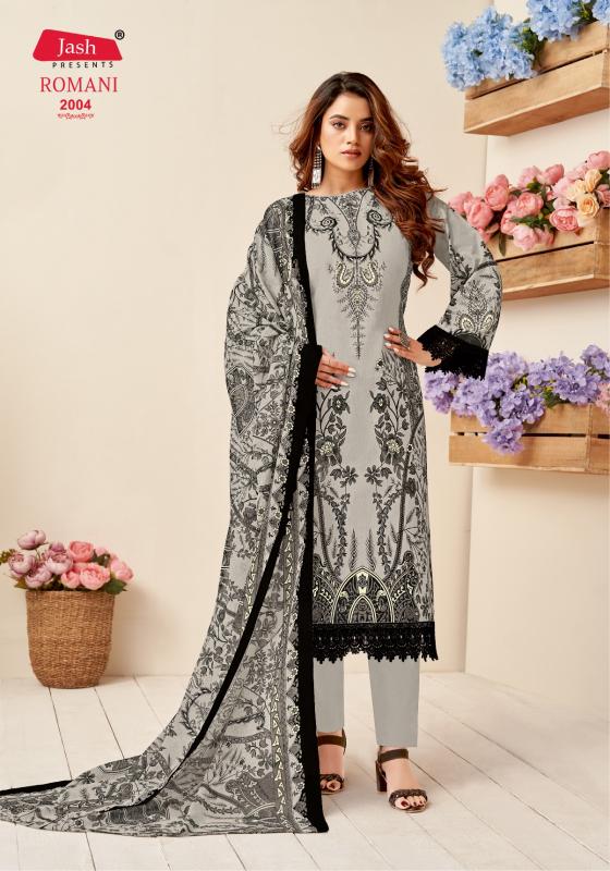 Jash Romani Vol 2 Cotton Dress Material Wholesale Catalog