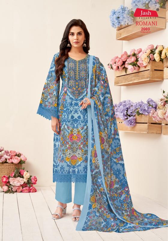 Jash Romani Vol 2 Cotton Dress Material Wholesale Catalog