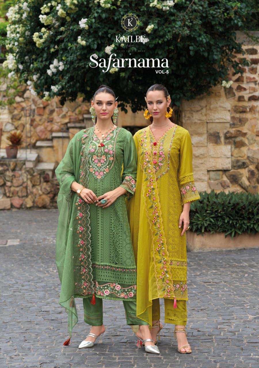 KAILEE FASHION SAFARANAMA VOL-5 Kurti Wholesale catalog
