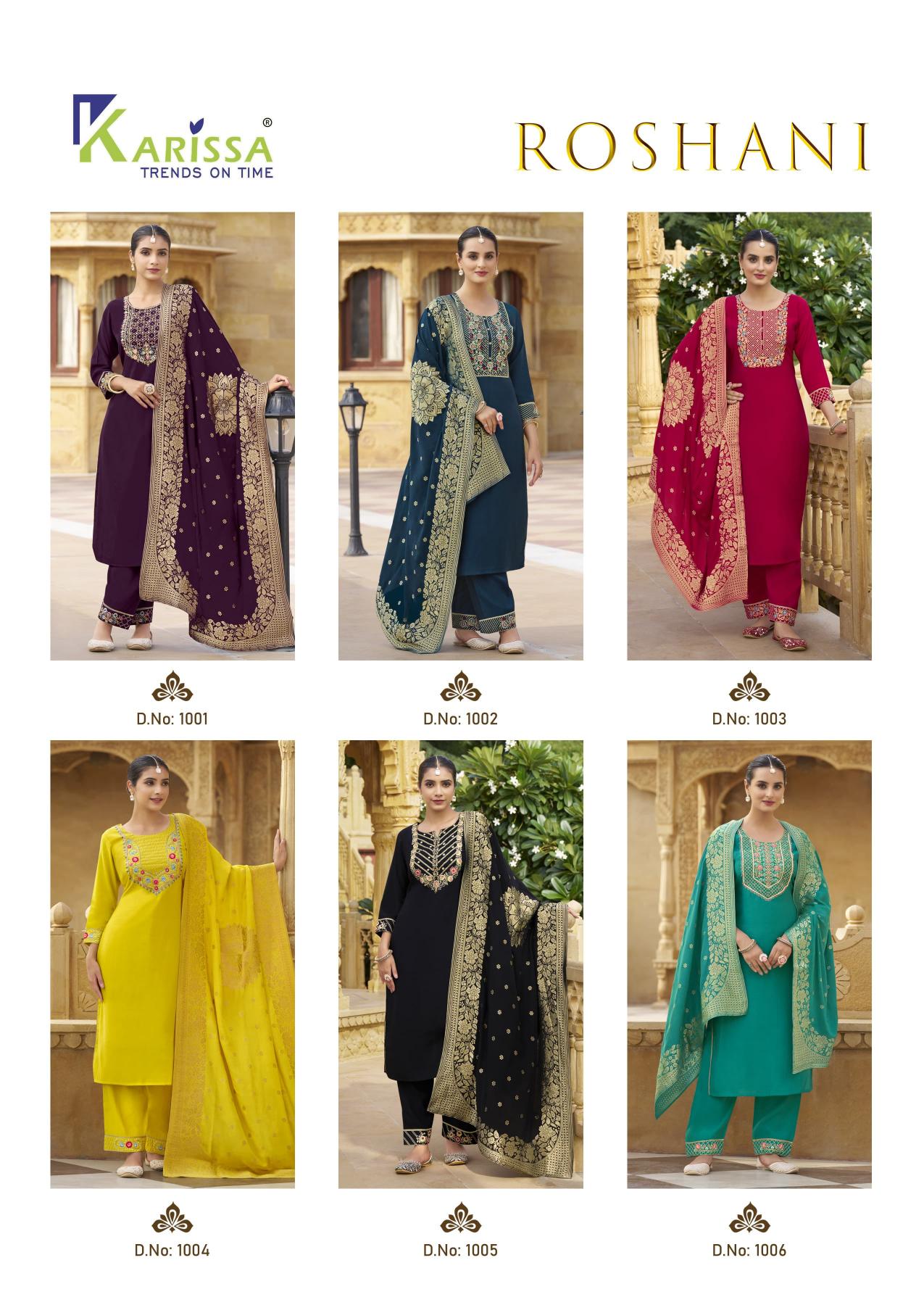 KARISSA ROSHANI Kurti Wholesale Catalog