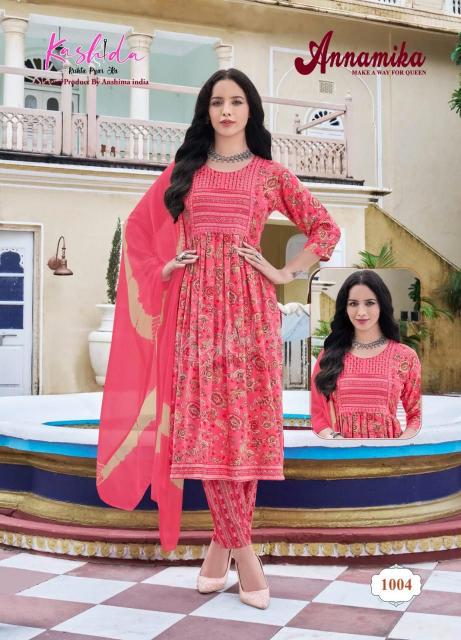 KASHIDA ANNAMIKA Vol 1 Fab India Kurti For Women Wholesale Catalog