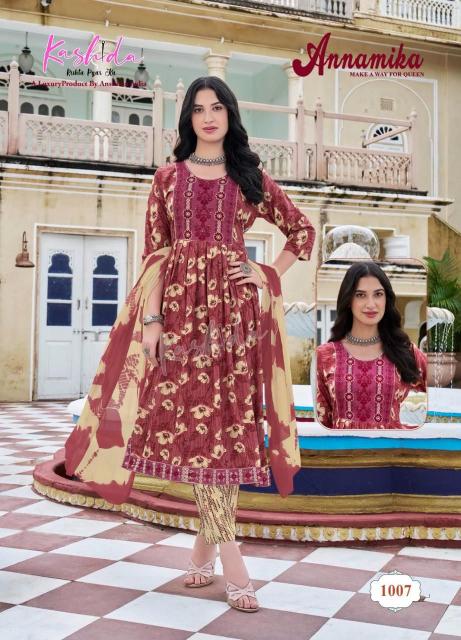 KASHIDA ANNAMIKA Vol 1 Fab India Kurti For Women Wholesale Catalog