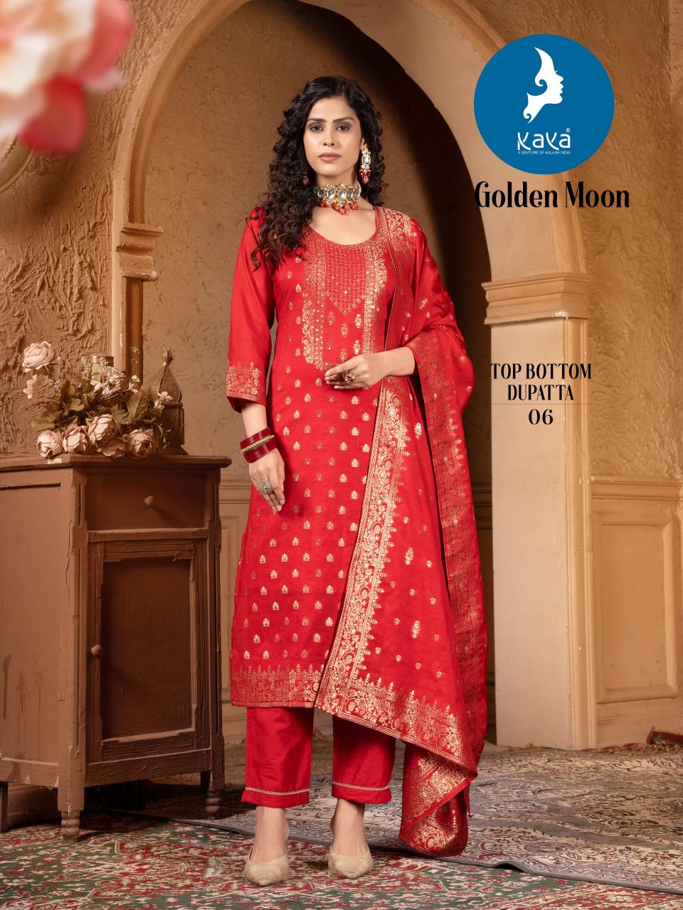 Kaya Golden Moon Kurti Wholesale Catalog