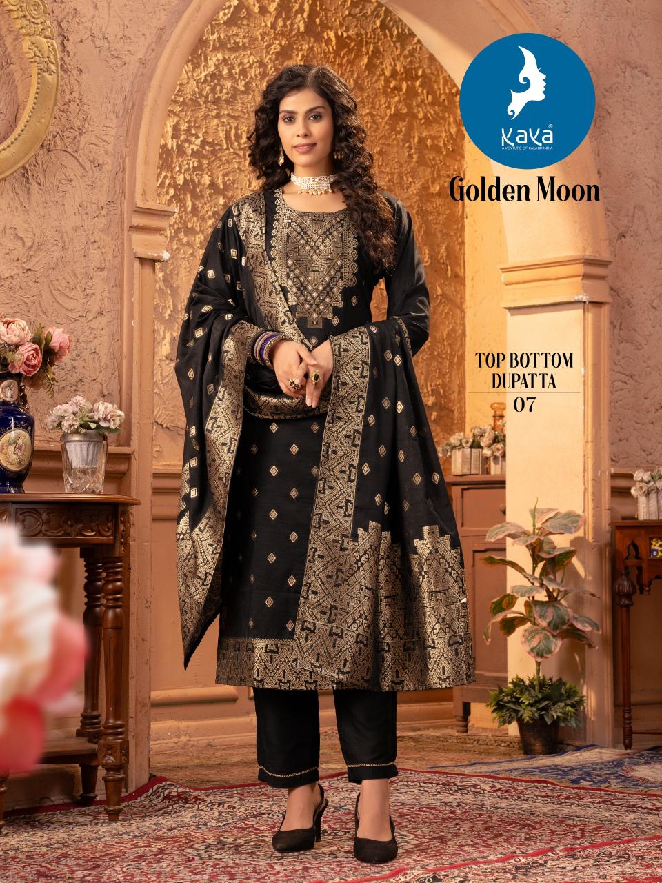 Kaya Golden Moon Kurti Wholesale Catalog