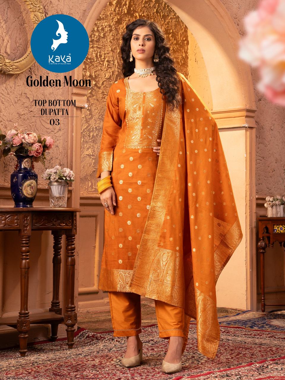 Kaya Golden Moon Kurti Wholesale Catalog