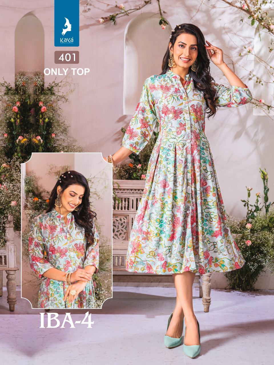 Kaya Iba 4 Fancy Capsule Printed Kurti Wholesale Catalog