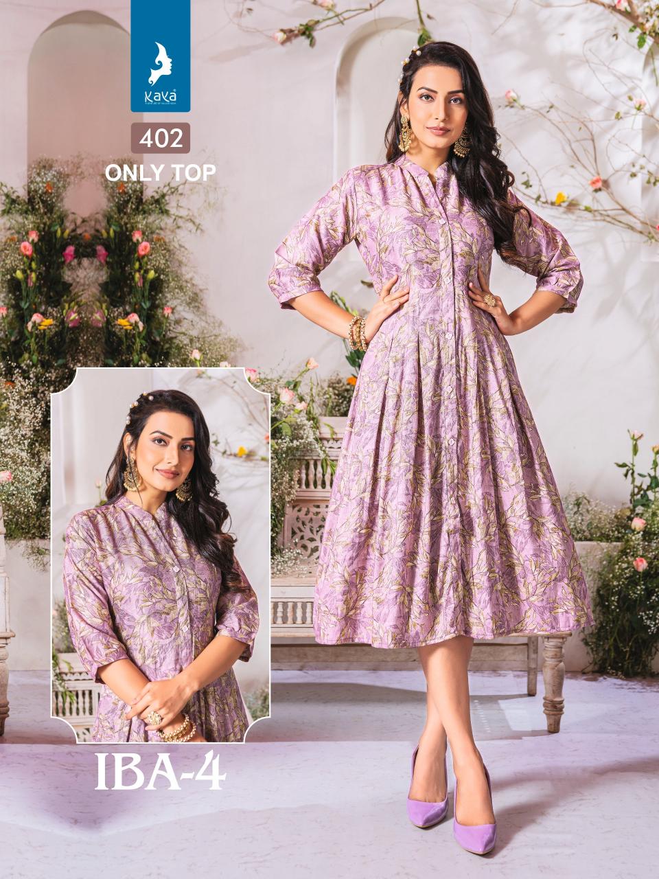 Kaya Iba 4 Fancy Capsule Printed Kurti Wholesale Catalog